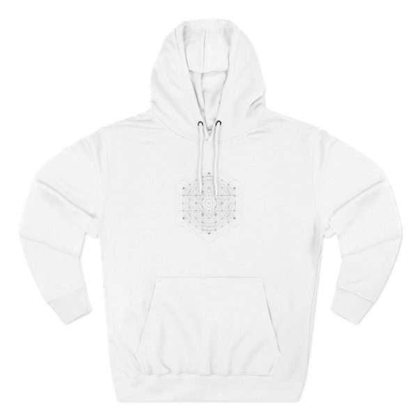 2hollis star Zip-up Three-Panel Fleece Hoodie