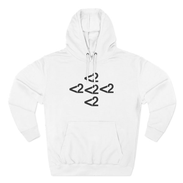 2hollis Three-Panel Fleece Hoodie