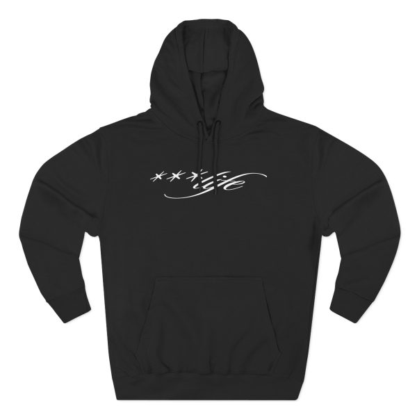 2hollis Life Script Three-Panel Fleece Hoodie